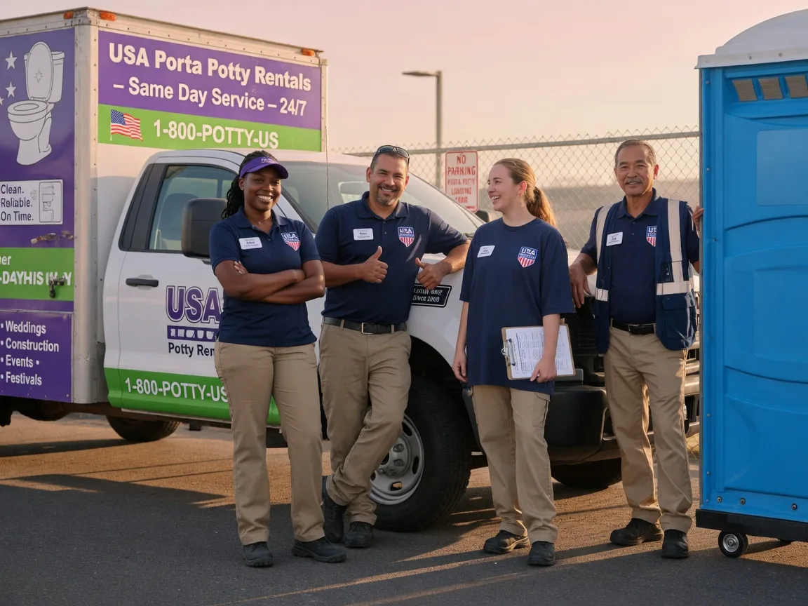 Porta Potty Rental company in Forest Home, AL
